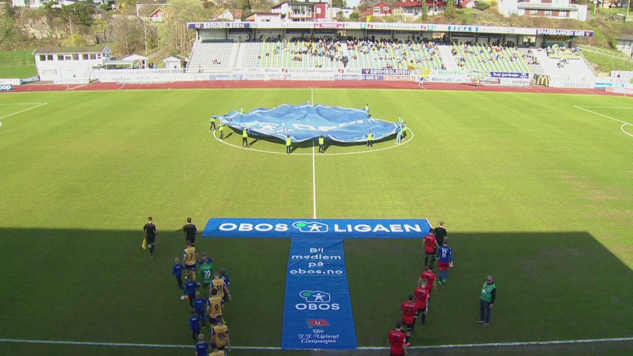 Jerv - Åsane Fotball 1-1